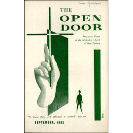  The Open Door - The Missionary Organ of the Methodist Church of New Zealand - Vol. 42 No. 2 (September, 1962)