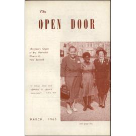  The Open Door - The Missionary Organ of the Methodist Church of New Zealand - Vol. 42 No. 4 (March, 1963)
