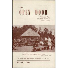  The Open Door - The Missionary Organ of the Methodist Church of New Zealand - Vol. 44 No. 4 (March, 1965)