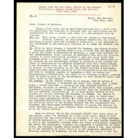 Letter to General Secretaries from Rev. Thomas Buddle