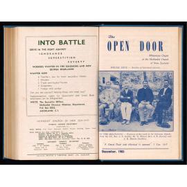  The Open Door - The Missionary Organ of the Methodist Church of New Zealand - Vol. 45 No. 3 (December, 1965)