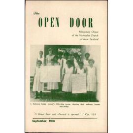  The Open Door - The Missionary Organ of the Methodist Church of New Zealand - Vol. 46 No. 2 (September, 1966)