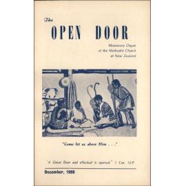  The Open Door - The Missionary Organ of the Methodist Church of New Zealand - Vol. 46 No. 3 (December, 1966)