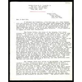 Letter to Rev. John Beecham from Saml. Ironside