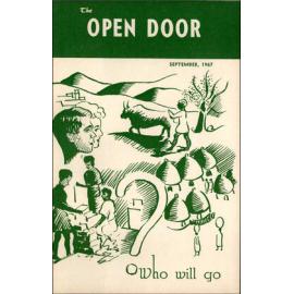  The Open Door - The Missionary Organ of the Methodist Church of New Zealand - Vol. 47 No. 2 (September, 1967)