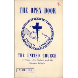  The Open Door - The Missionary Organ of the Methodist Church of New Zealand - Vol. 48 No. 4 (March, 1969)