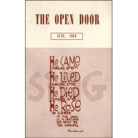  The Open Door - The Missionary Organ of the Methodist Church of New Zealand - Vol. 49 No. 1 (June, 1969)