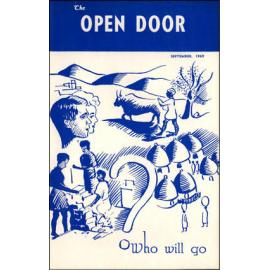  The Open Door - The Missionary Organ of the Methodist Church of New Zealand - Vol. 49 No. 2 (September, 1969)