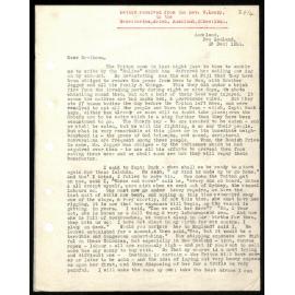 Letter to Secretaries from Rev. W. Lawry