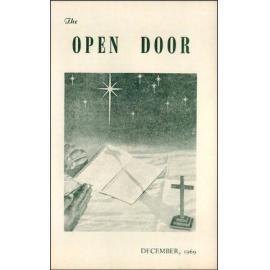  The Open Door - The Missionary Organ of the Methodist Church of New Zealand - Vol. 49 No. 3 (December, 1969)