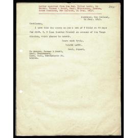 Letter to Messrs. Farmer and Scott from Rev. Walter Lawry