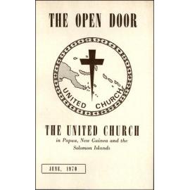  The Open Door - The Missionary Organ of the Methodist Church of New Zealand - Vol. 50 No. 1 (June, 1970)