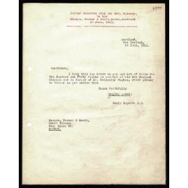 Letter to Messrs. Farmer and Scott, Auckland, from Rev. W. Lawry