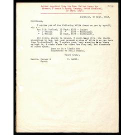 Letter to Messrs. Farmer and Scott from Rev. Walter Lawry