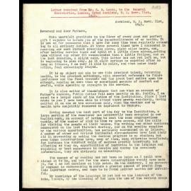 Letter and extracts from H. H. Lawry’s journal , to Messrs. Farmer and Scott from Rev. Thos Buddle