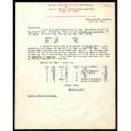 Letter to Messrs. Farmer and Scott from Rev. W. Lawry