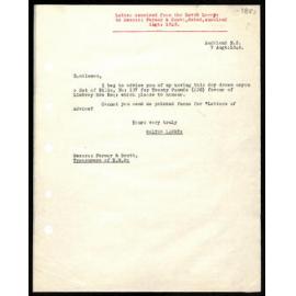 Letter to Messrs. Farmer and Scott from Rev. W. Lawry