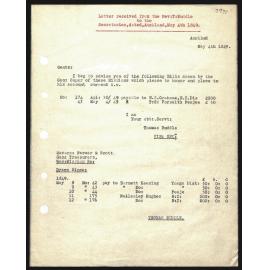 Letter to Secretaries from Rev. T. Buddle