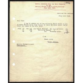 Letter to Messrs. Farmer and Scott from Rev. T. Buddle