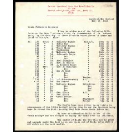 Letter to Secretaries from Rev. T. Buddle