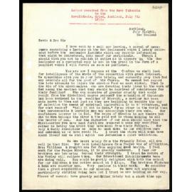 Letter to Rev. E. Hoole from Rev. T. Buddle