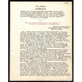 Letter “Correspondence, Copy of Letters to Right Honourable Sir John Pakington from Rev. Dr. Beecham”