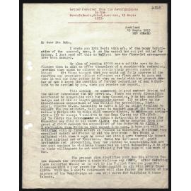Letter to Rev. E. Hoole from Rev. W. B. Boyce