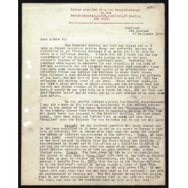Letter to Rev. Dr. Beecham from Rev. J. Whiteley