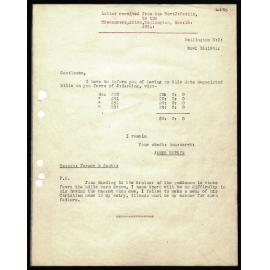 Letter to Rev. G. Osborne from Rev. W. Lawry