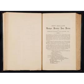 New Zealand Wesleyan Methodist Home Mission and Church Extension Fund Report 1877