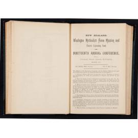New Zealand Wesleyan Home Mission and Church Extension Fund - Nineteenth Annual Conference held in Taranaki Street Church, Wellington, March 1892 [Annual Report]