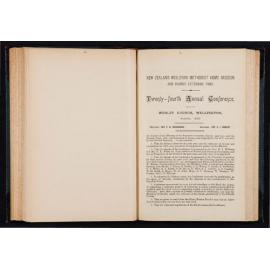 New Zealand Wesleyan Home Mission and Church Extension Fund - Twenty-Fourth Annual Conference held in Wesley Church, Wellington, March 1897 [Annual Report]