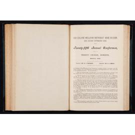 New Zealand Wesleyan Home Mission and Church Extension Fund - Twenty-Fifth Annual Conference held in Trinity Church, Dunedin, March 1898 [Annual Report]