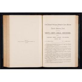 New Zealand Wesleyan Home Mission and Church Extension Fund - Twenty-Eighth Annual Conference held in Taranaki Street Church, Wellington, March 1901 [Annual Report]
