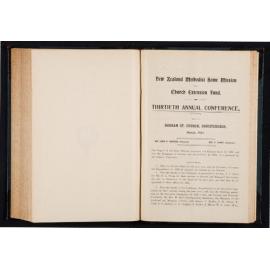 New Zealand Wesleyan Home Mission and Church Extension Fund - Thirtieth Annual Conference held in Durham Street Church, Christchurch, March 1903 [Annual Report]