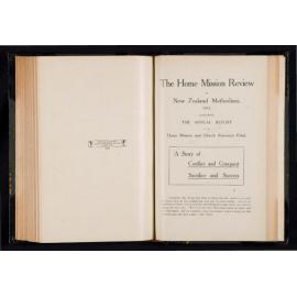 The Home Mission Review of New Zealand Methodism 1917 containing The Annual Report of its Home Mission and Church Extension Fund 