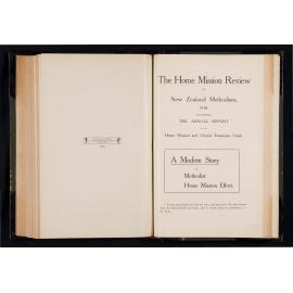 The Home Mission Review of New Zealand Methodism 1918 containing The Annual Report of its Home Mission and Church Extension Fund 
