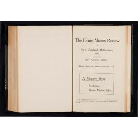 The Home Mission Review of New Zealand Methodism 1919 containing The Annual Report of its Home Mission and Church Extension Fund 