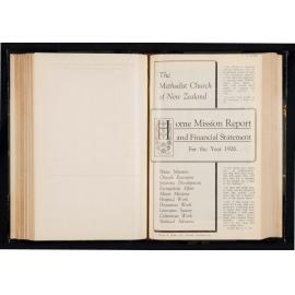 The Methodist Church of New Zealand Home Mission Report and Financial Statement For the Year 1926