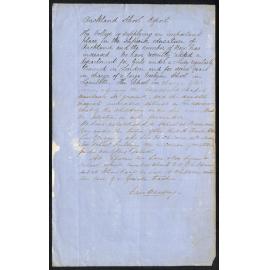 Auckland Circuit - Auckland Schools Report by Rev. Isaac Harding