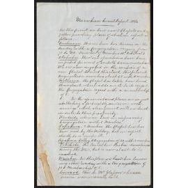 Manukau Circuit – Manukau Circuit Report by Rev. James Wallis