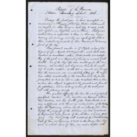 Hokianga Circuit – Waima Native Boarding School & Hokianga School Reports by Rev. Henry H. Lawry