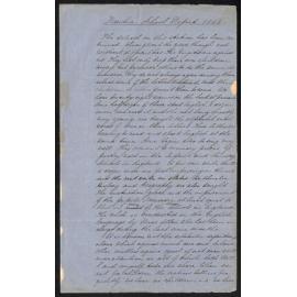 Kawhia Circuit – Kawhia School Report by Rev. C. H. Schnackenberg