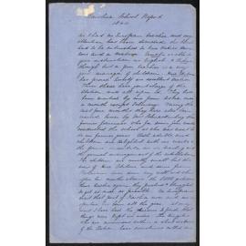 Kawhia Circuit – Kawhia School Report by Rev. C. H. Schnackenberg