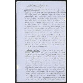 Raglan, Kawhia, Aotea, Waingaroa, Karakariki, & Waipa Circuit – Kawhia, Aotea, and Karakariki Schools Report by Rev. C. H. Schnackenberg