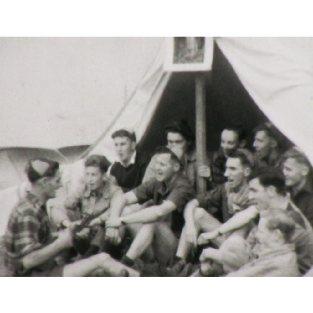 North Canterbury Young Men's Bible Class Campers Present 'Easter at Amberley' [1937]