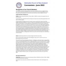 Connexions - June 2022