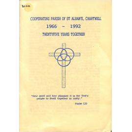 Cooperating Parish of St Alban's, Chartwell - 1966-1992 - Twenty Five Years Together