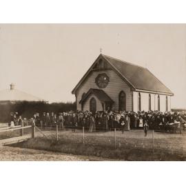 Opening of the New Methodist Church at Ellesmere on July 7, 1911