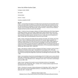 MS-395 – Rev. William Gardner Slade